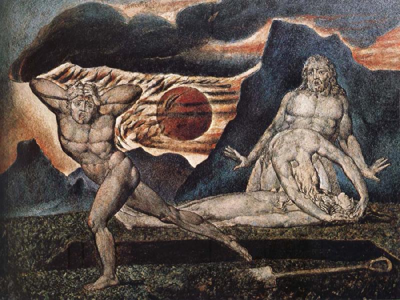 William Blake The Body of Abel Found by Adam and Eve oil painting picture